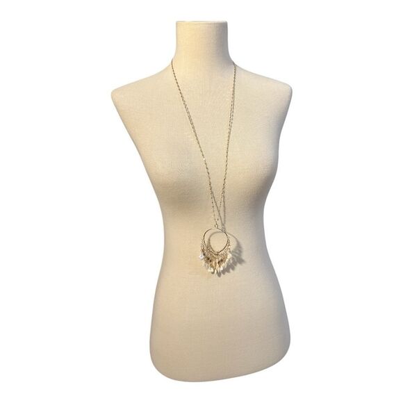 Express Jewelry - Express gold tone pendant necklace NWT